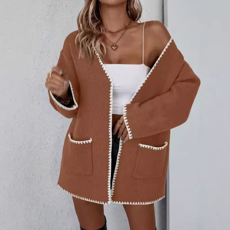 Amber | Women's Relaxed Fit Open Front Cardigan