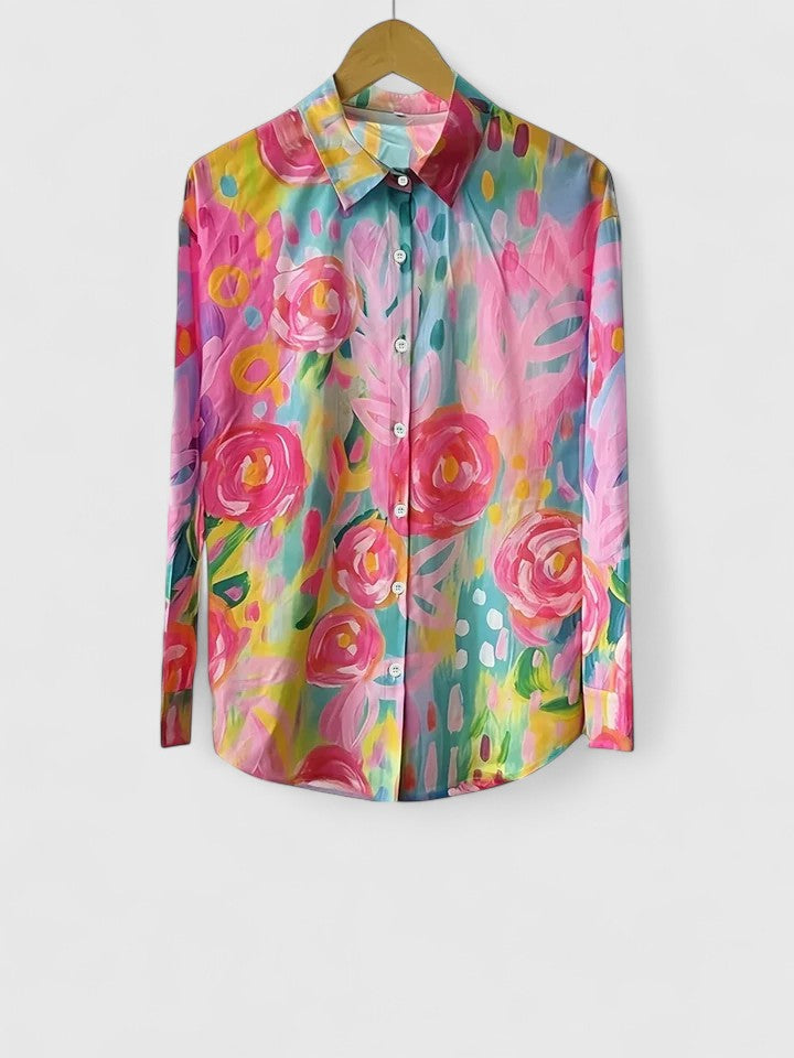 Women’s Sophisticated Print Blouse
