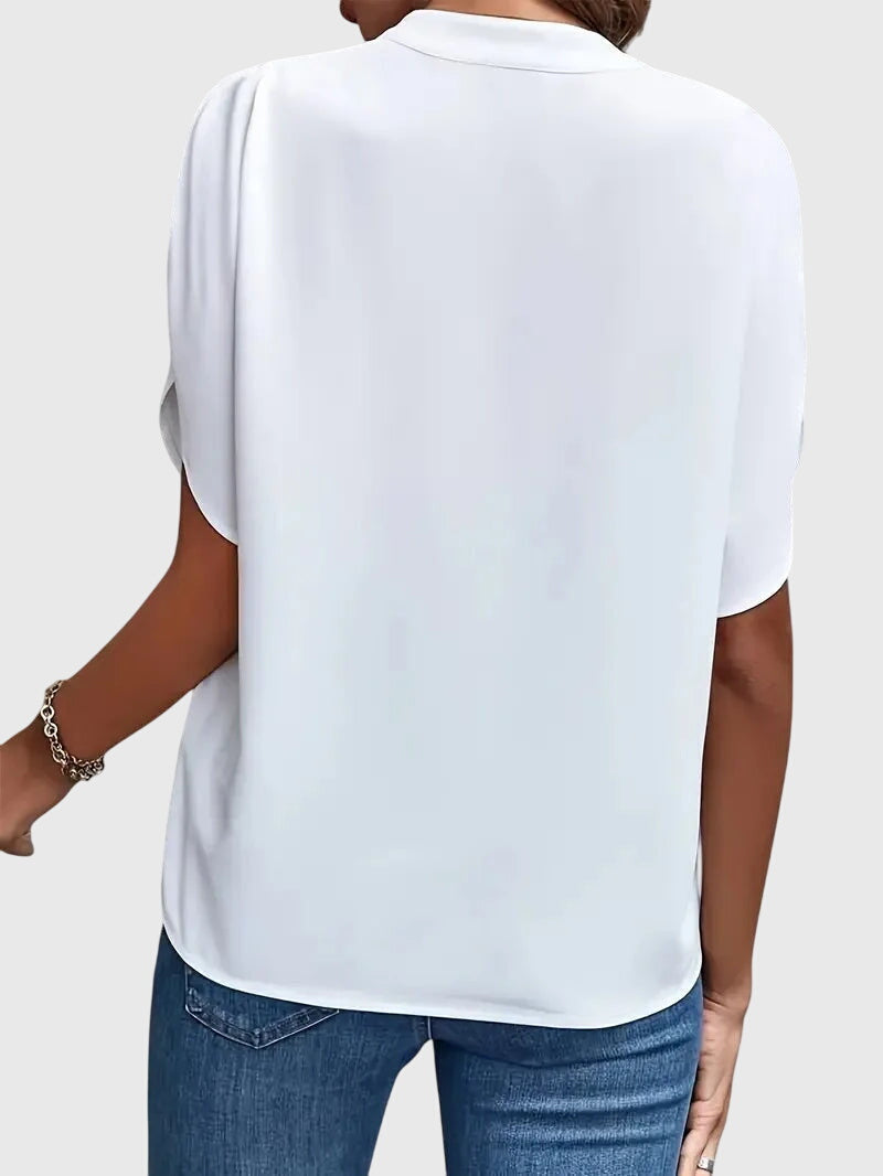 Women’s Elegant V-Neck Blouse