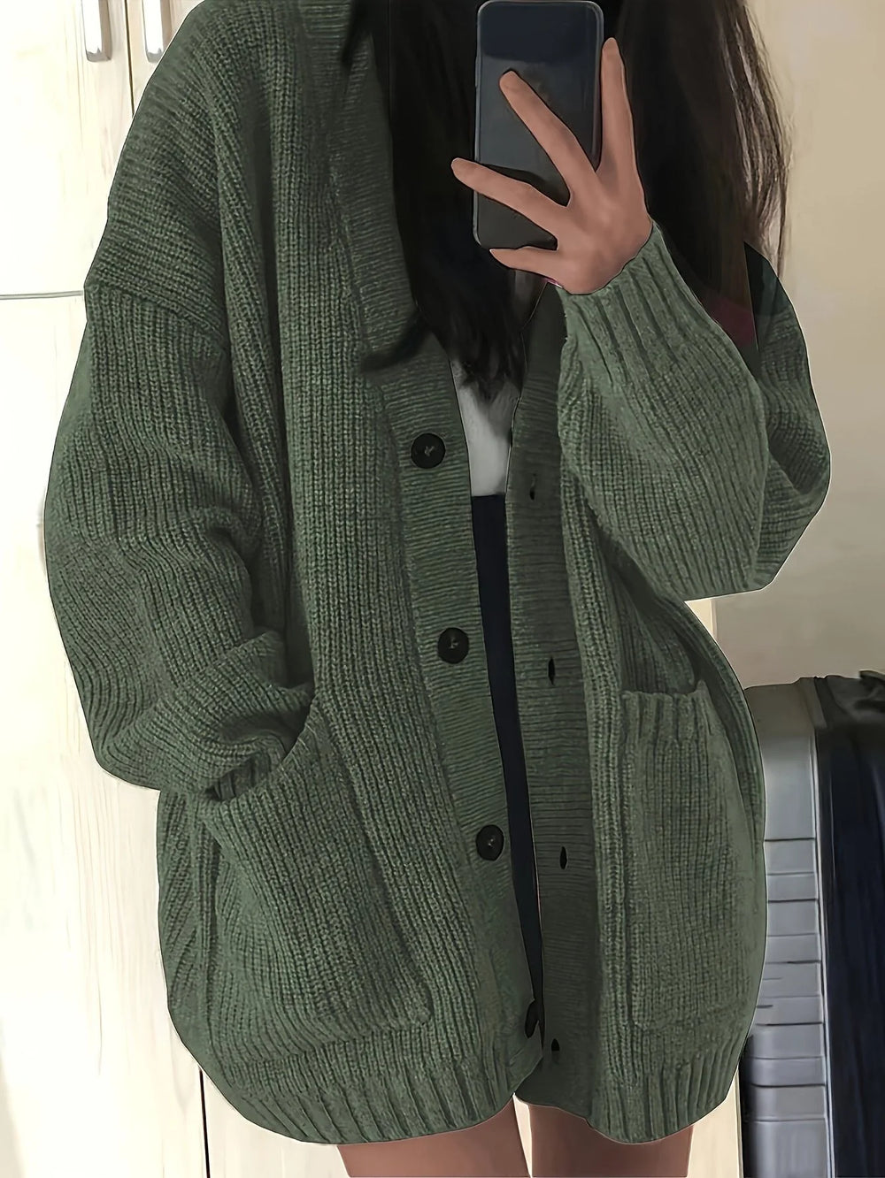 Carla | Women's Oversized Chunky Knit Cardigan