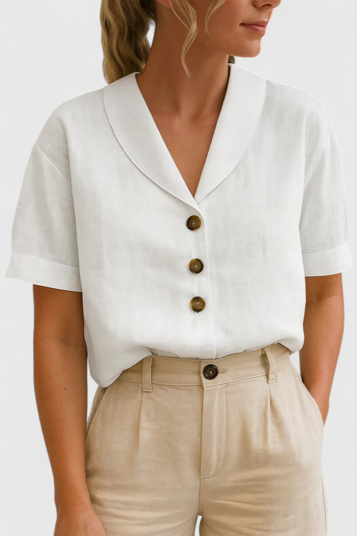 Women’s Sophisticated Button-Front Blouse