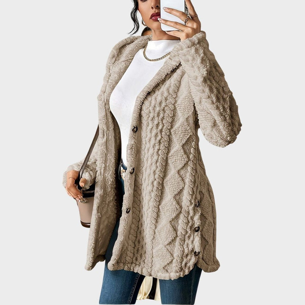 Deborah | Women's Oversized Longline Hooded Cardigan