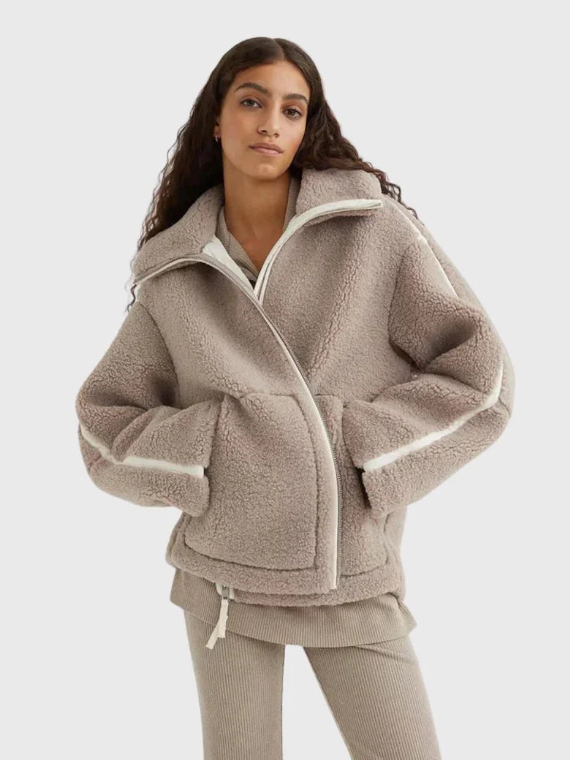 Eleanora | Women's High-Neck Oversized Long Winter Coat