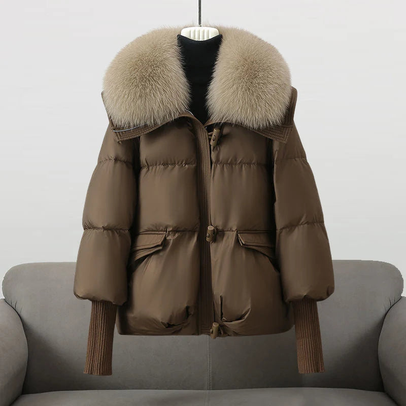 Isabella | Women's Plush Quilted Winter Coat