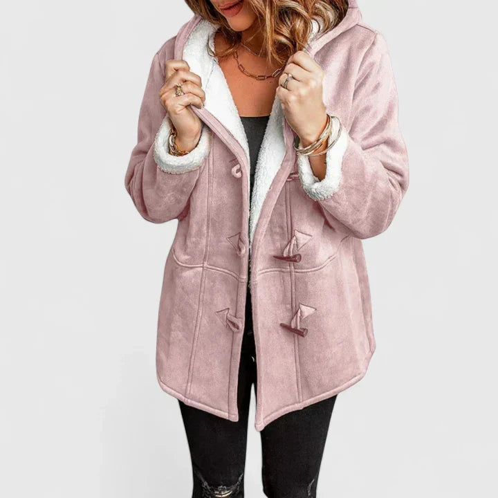 Ivy | Women's Cozy Plush Winter Sherpa Coat