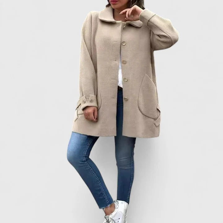 Ivy | Women's Oversized Button-Down Long Coat