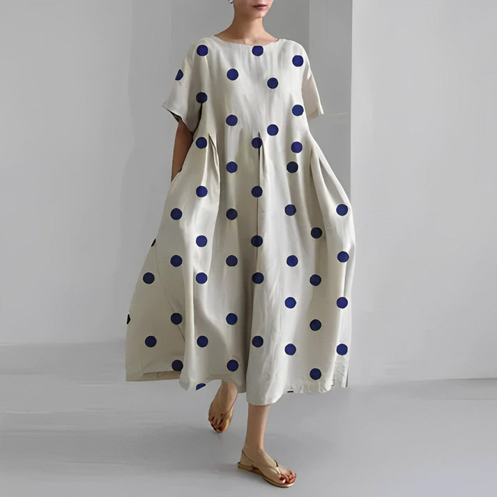 Women’s Relaxed Fit Floral Print Midi Dress