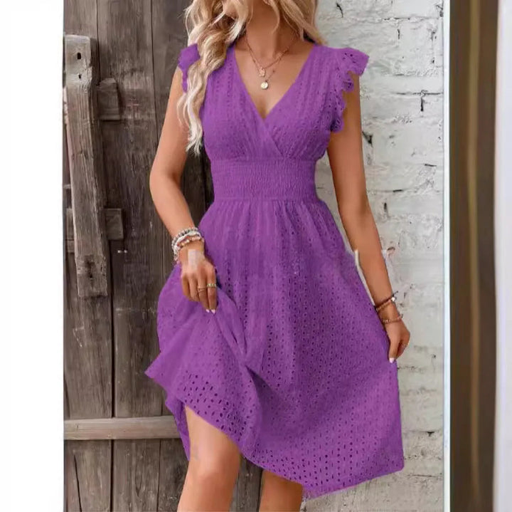 Women’s V-Neck Summer Dress