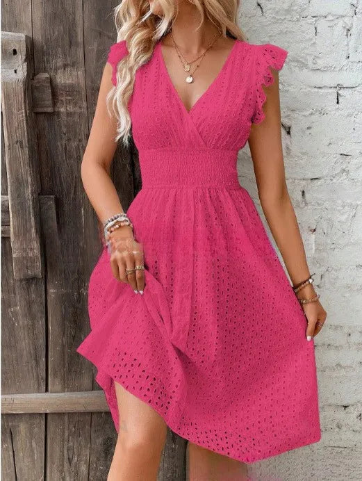 Women’s V-Neck Summer Dress