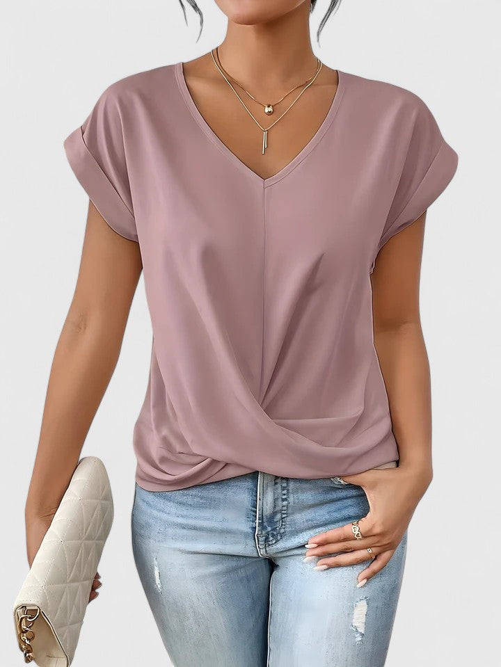 Women’s Casual V-Neck Summer Shirt