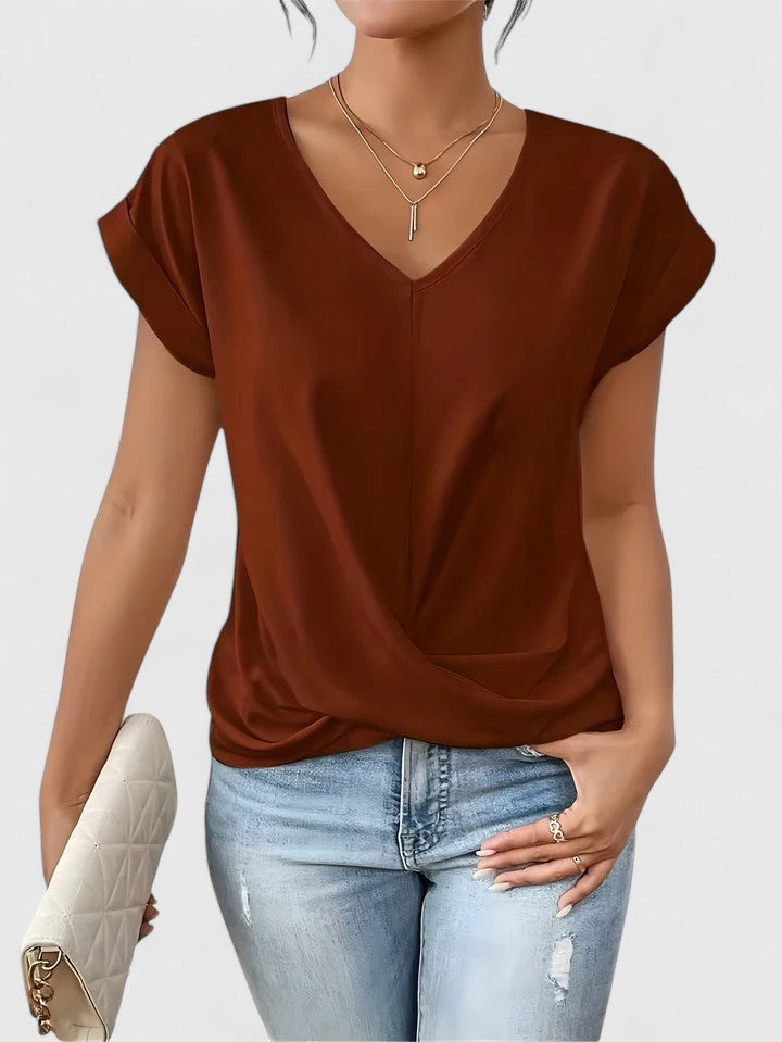 Women’s Casual V-Neck Summer Shirt