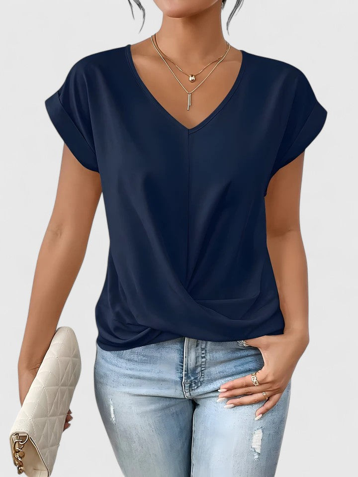 Women’s Casual V-Neck Summer Shirt