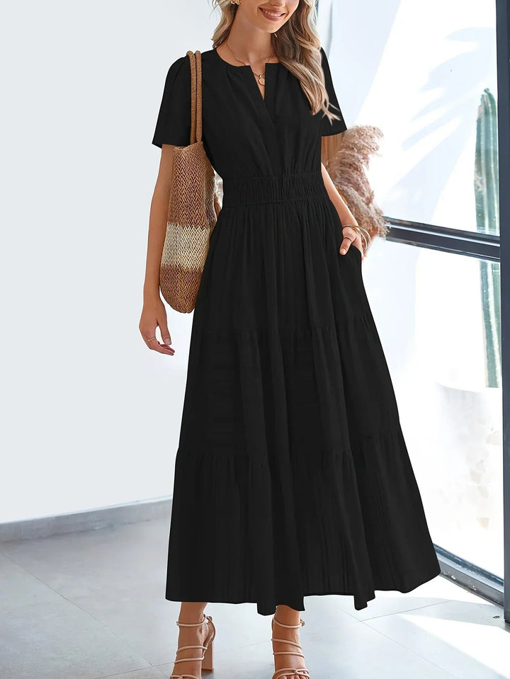 Women’s Modest Midi Summer Dress