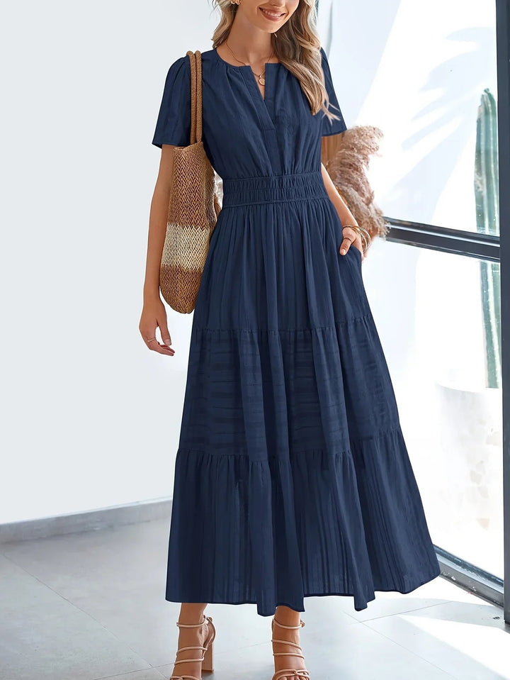 Women’s Modest Midi Summer Dress