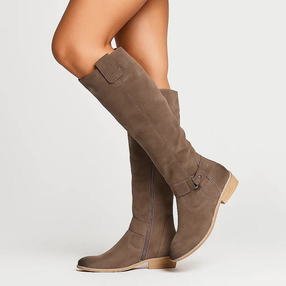 Nova | Women's Non-Slip Leather Knee-High Boots