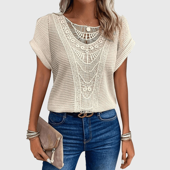 Women’s Elegant Summer Crochet Lace Blouse
