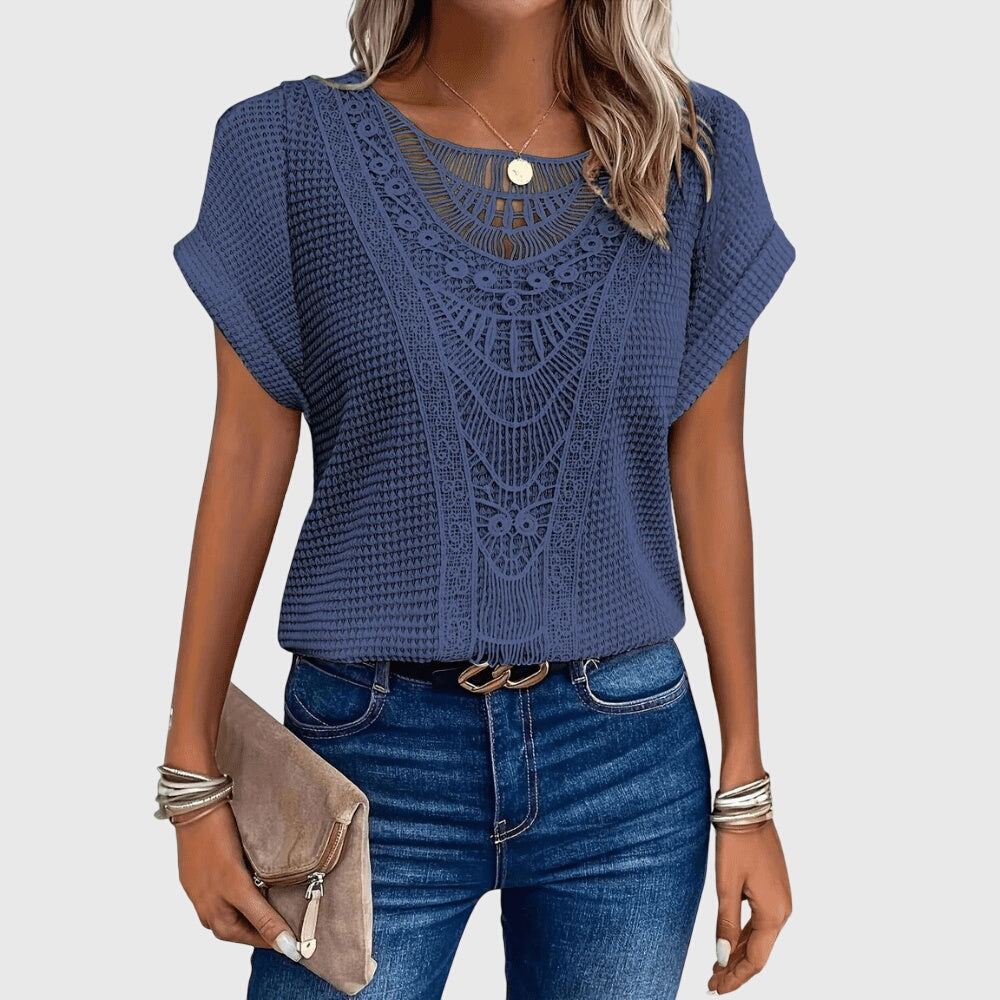 Women’s Elegant Summer Crochet Lace Blouse