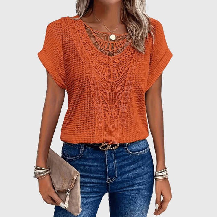 Women’s Elegant Summer Crochet Lace Blouse
