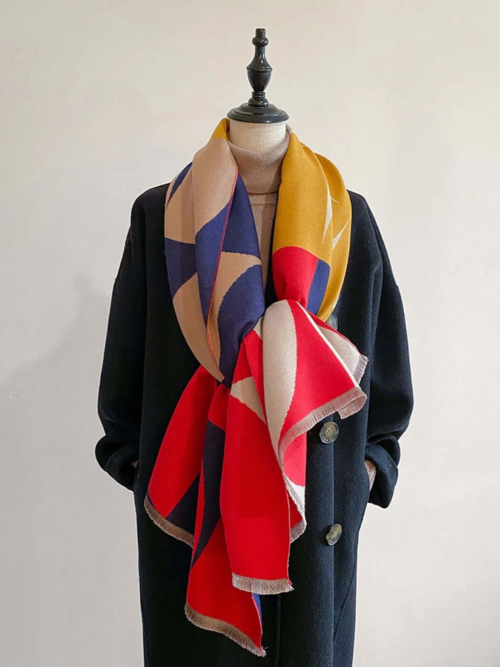 Rita | Women's Elegant Reversible Winter Scarf