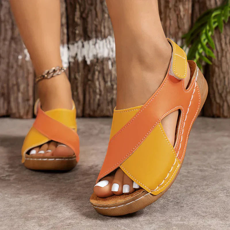 Women’s Orthopedic Cross Strap Sandals