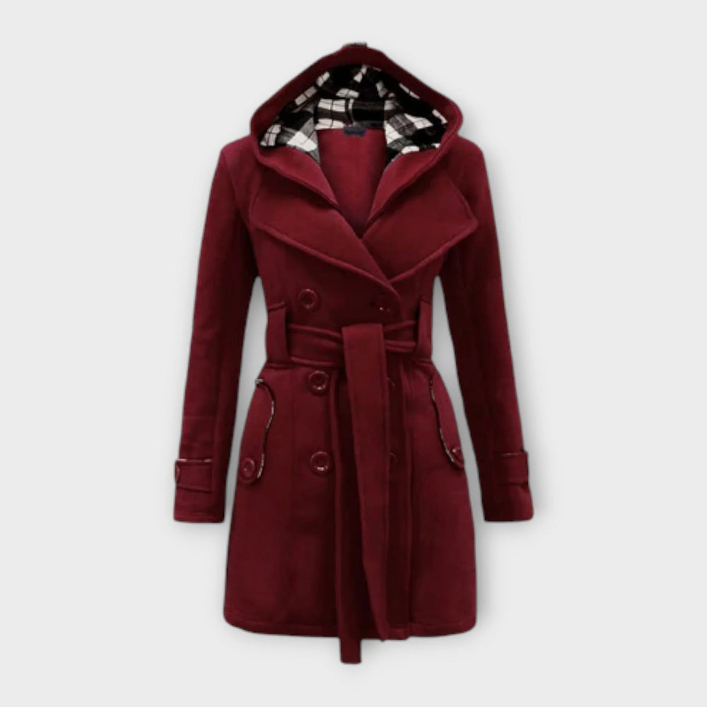 Sienna | Women's Warm Quilted Long Winter Coat