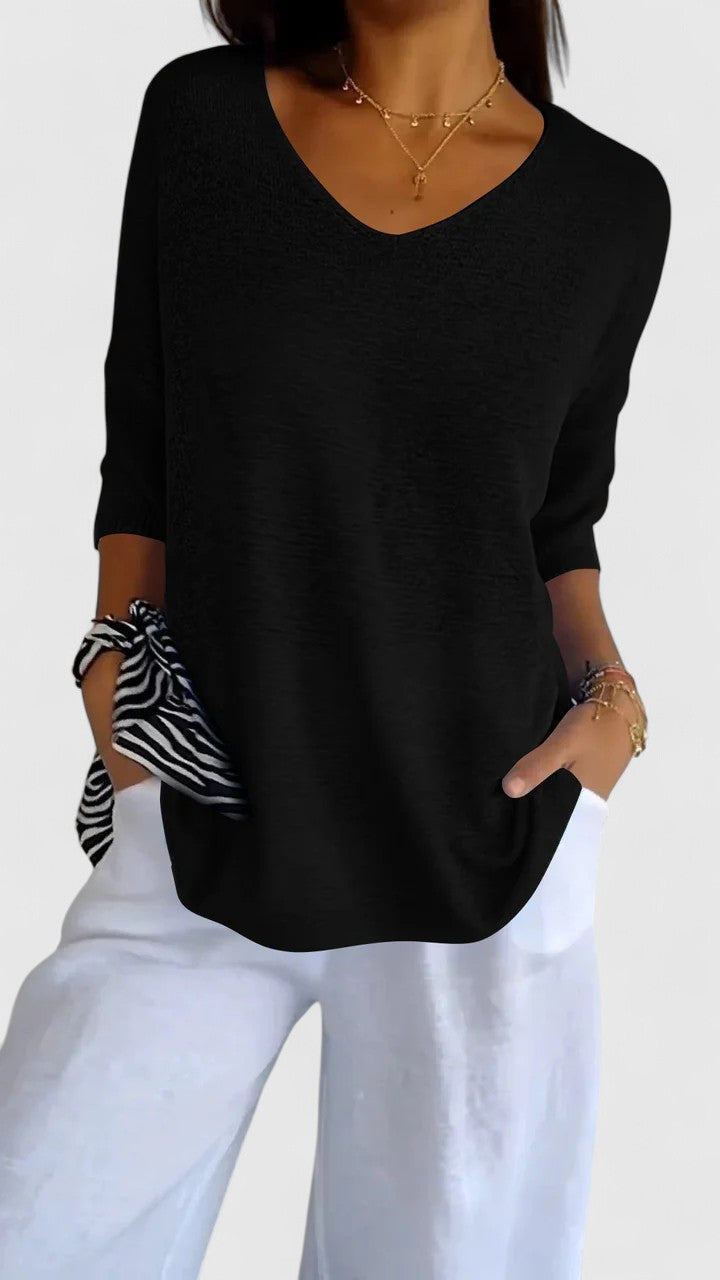 Women’s Casual V-Neck Top