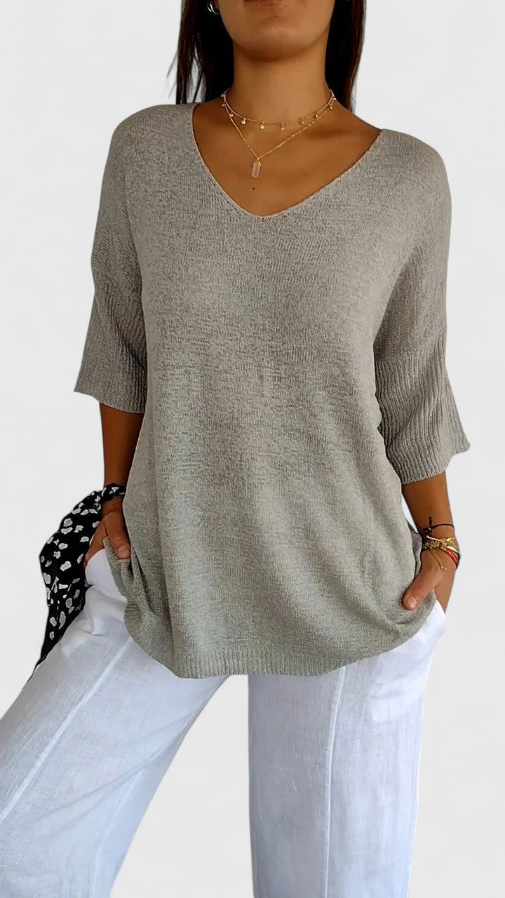 Women’s Casual V-Neck Top