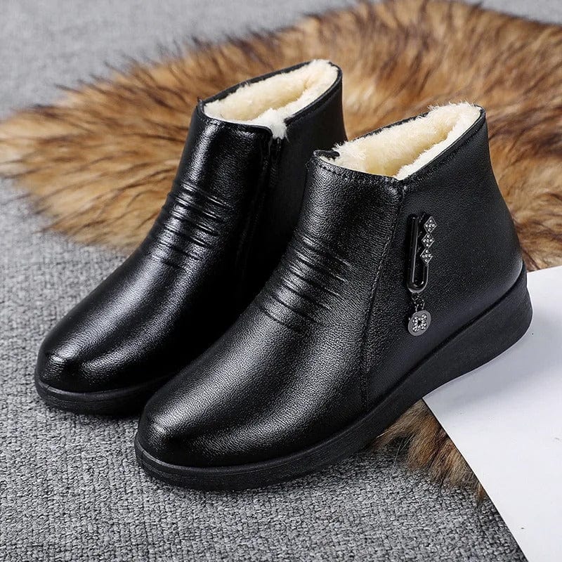 Stella | Women's Faux Leather Ankle Boots
