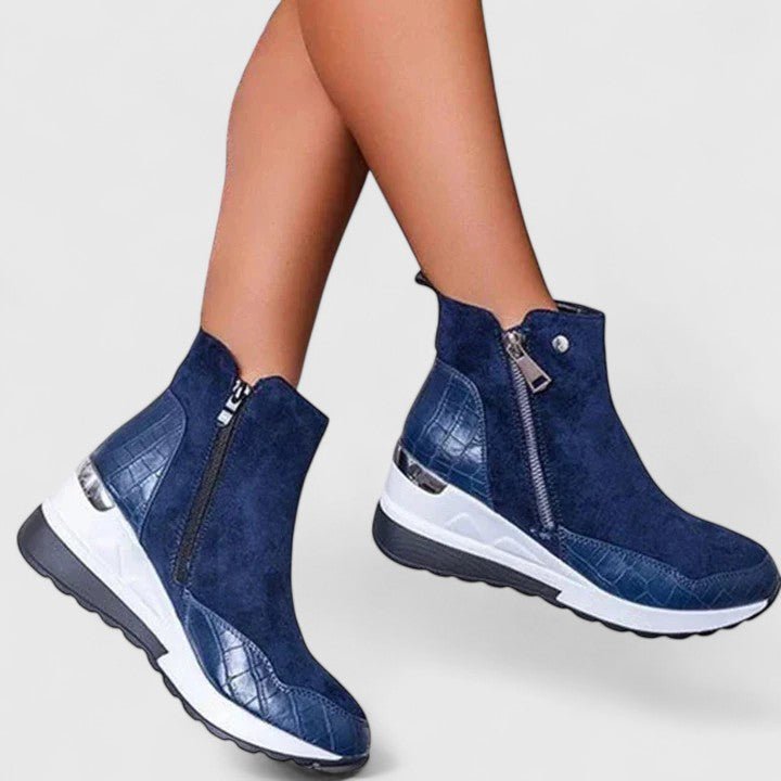 Tatum | Women's Orthopedic Wedge Ankle Boots