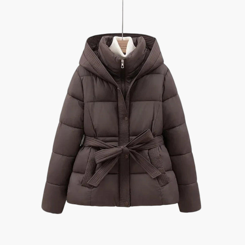Theodora | Women's Belted Winter Puffer Jacket