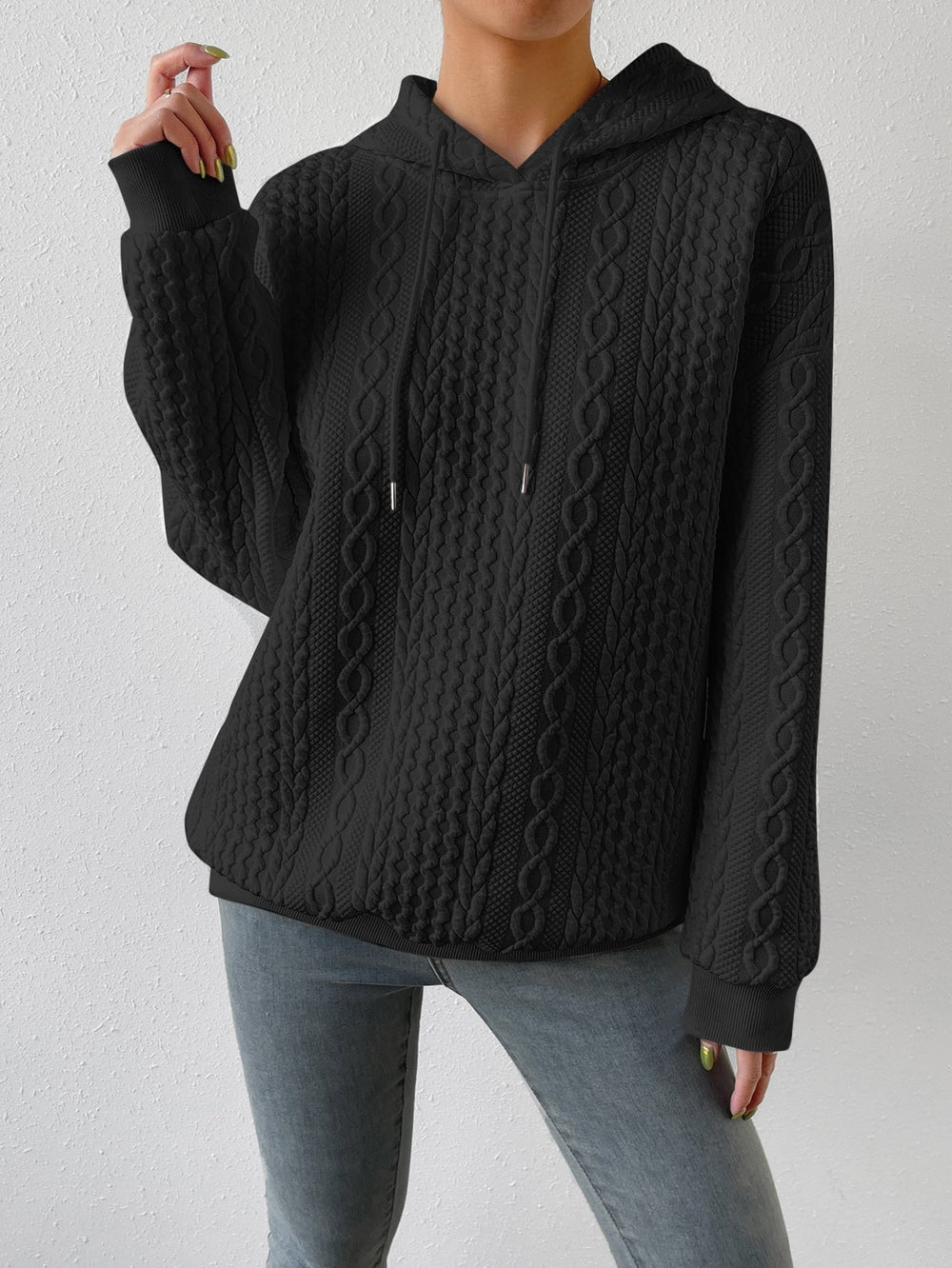 Theodora | Women's Oversized Fleece Long Sleeve Pullover Hoodie