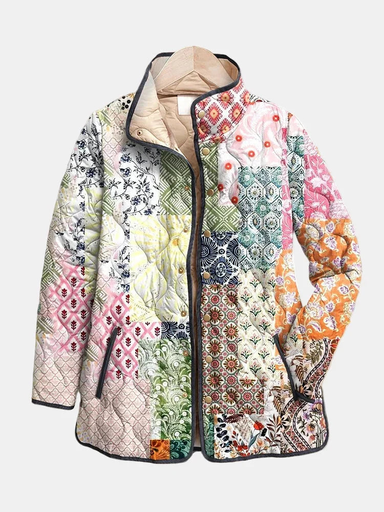 Willow | Women's Quilted Floral Print Jacket