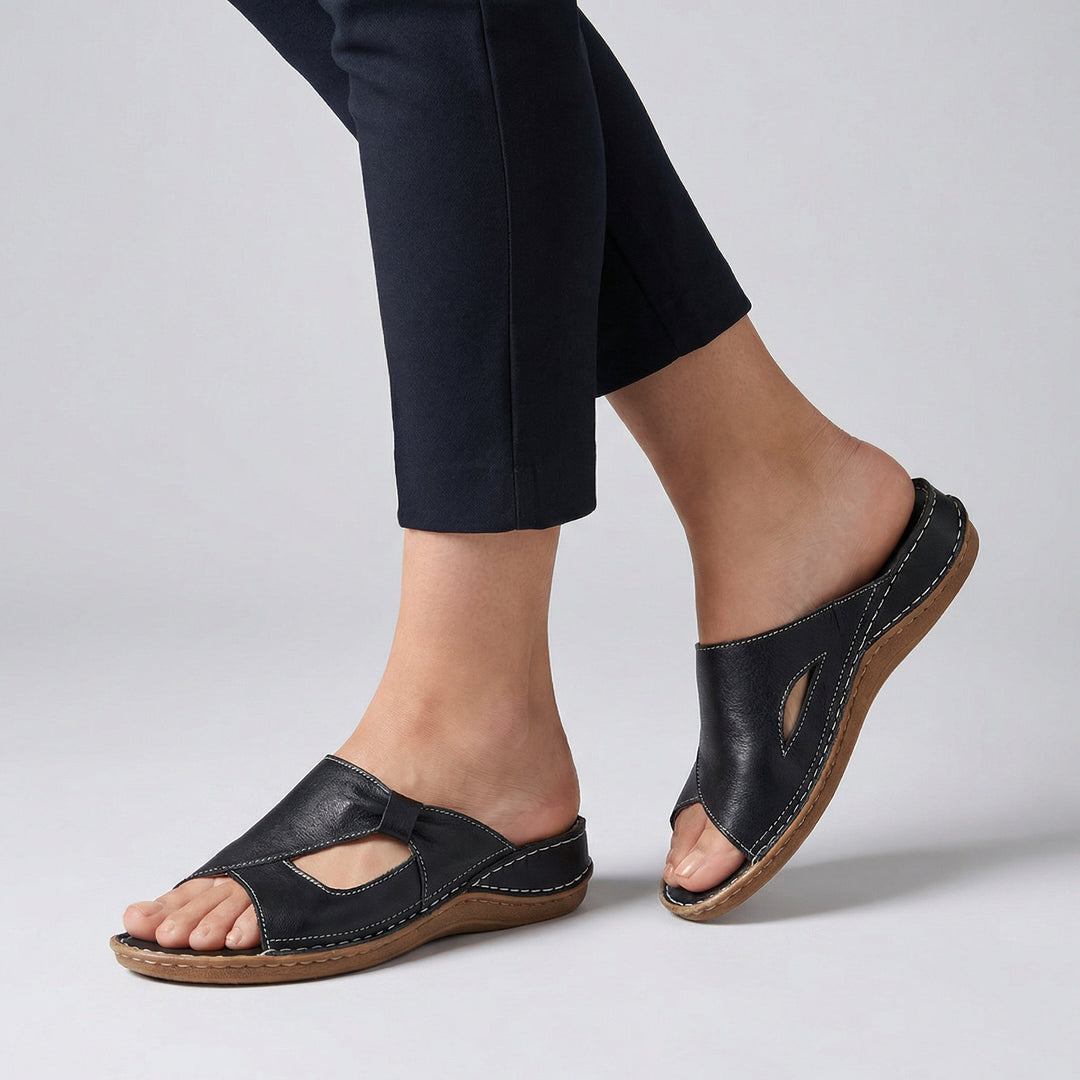 Women's Casual Open-Toe Comfort Slide Sandals