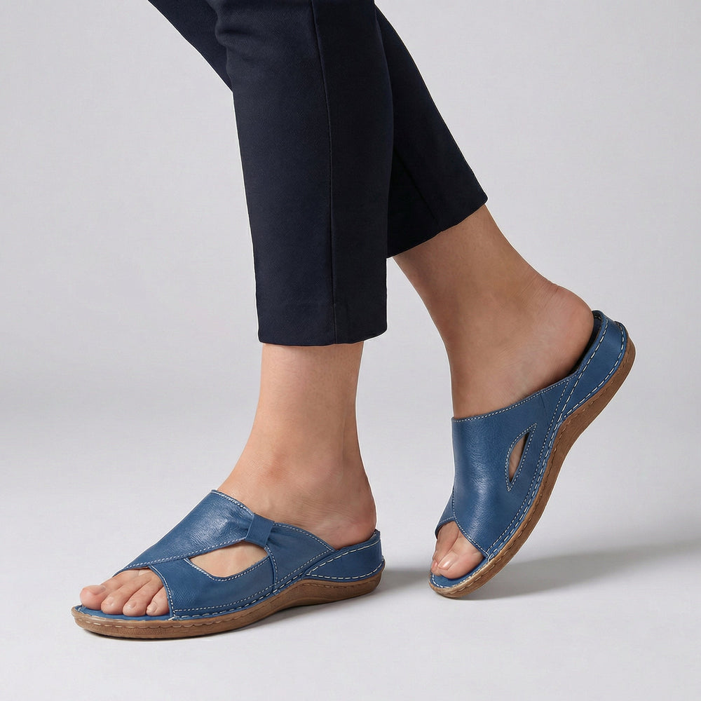 Women's Casual Open-Toe Comfort Slide Sandals