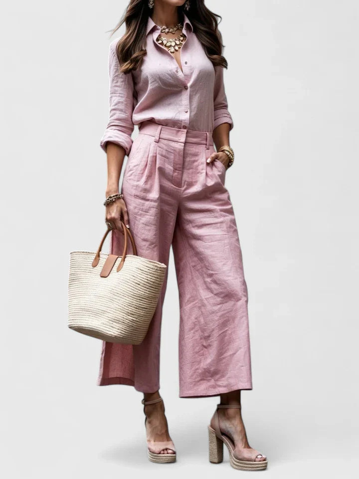 Women's Casual Relaxed Two-Piece Summer Set