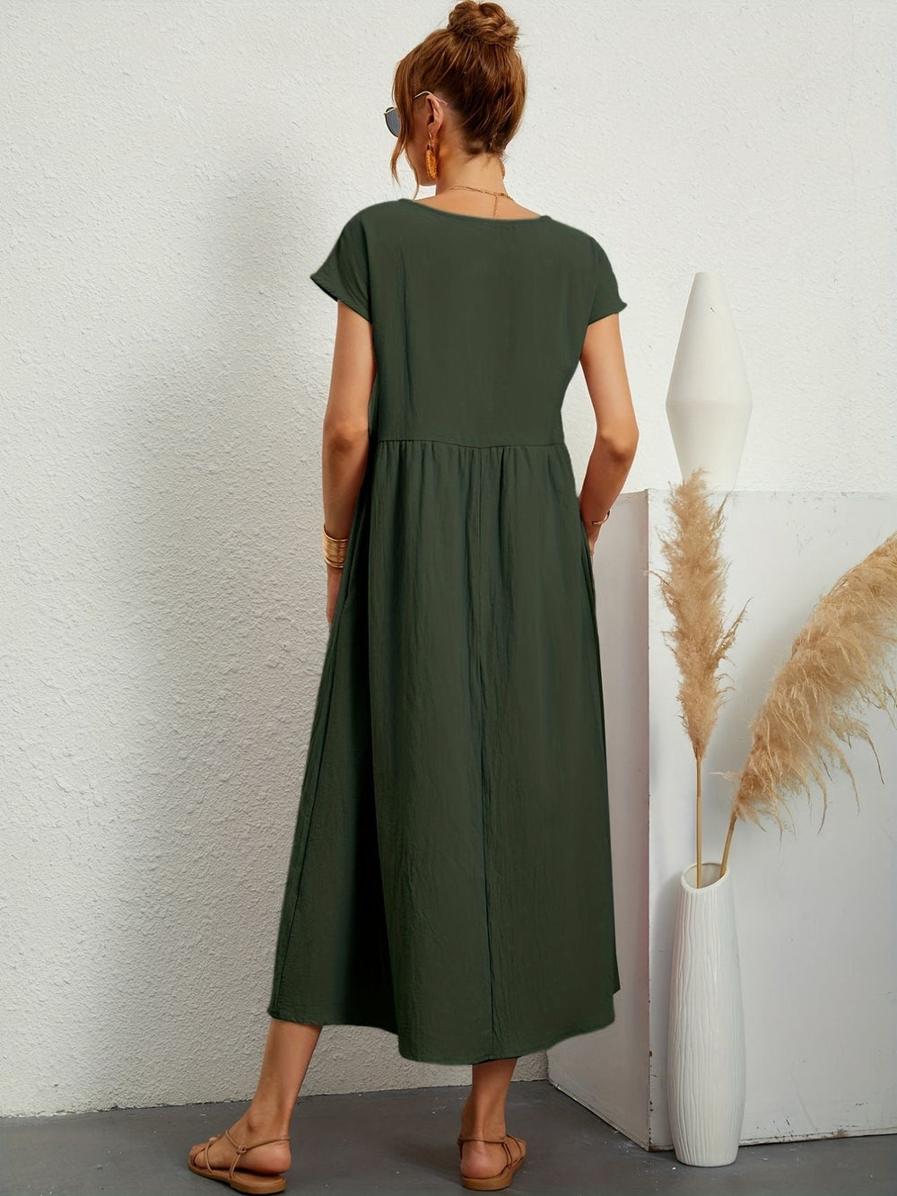 Women's Elegant Flowy Lightweight Relaxed Sundress