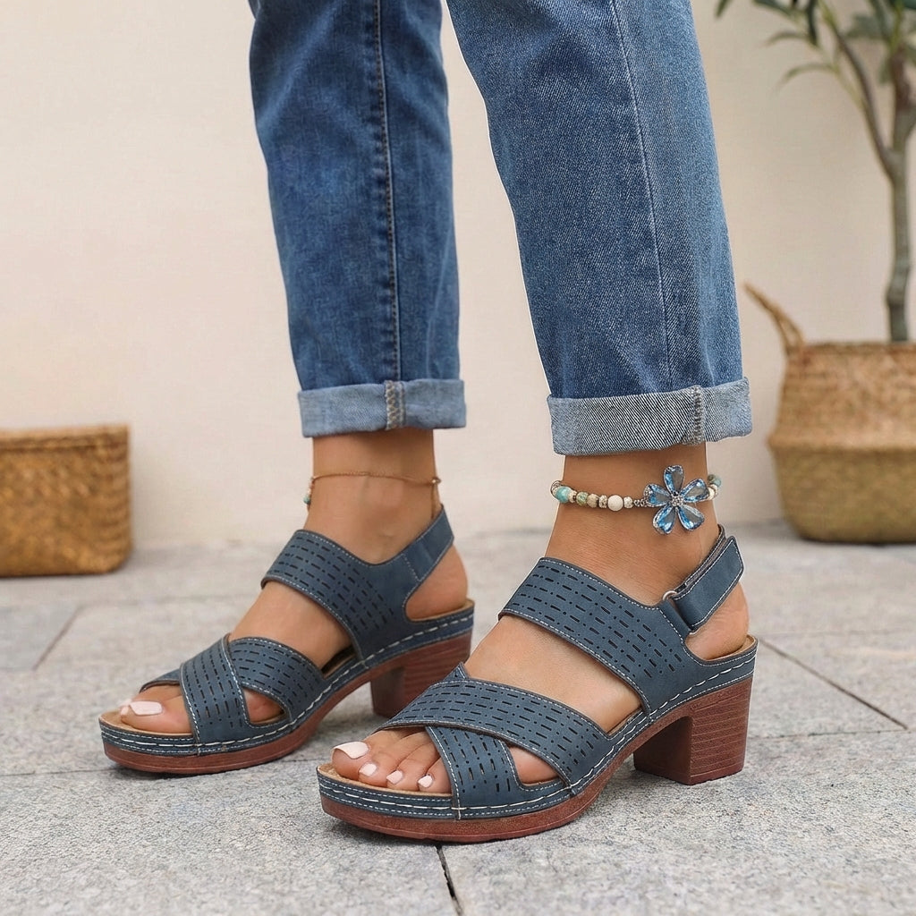 Women's Elegant Platform Heel Sandals