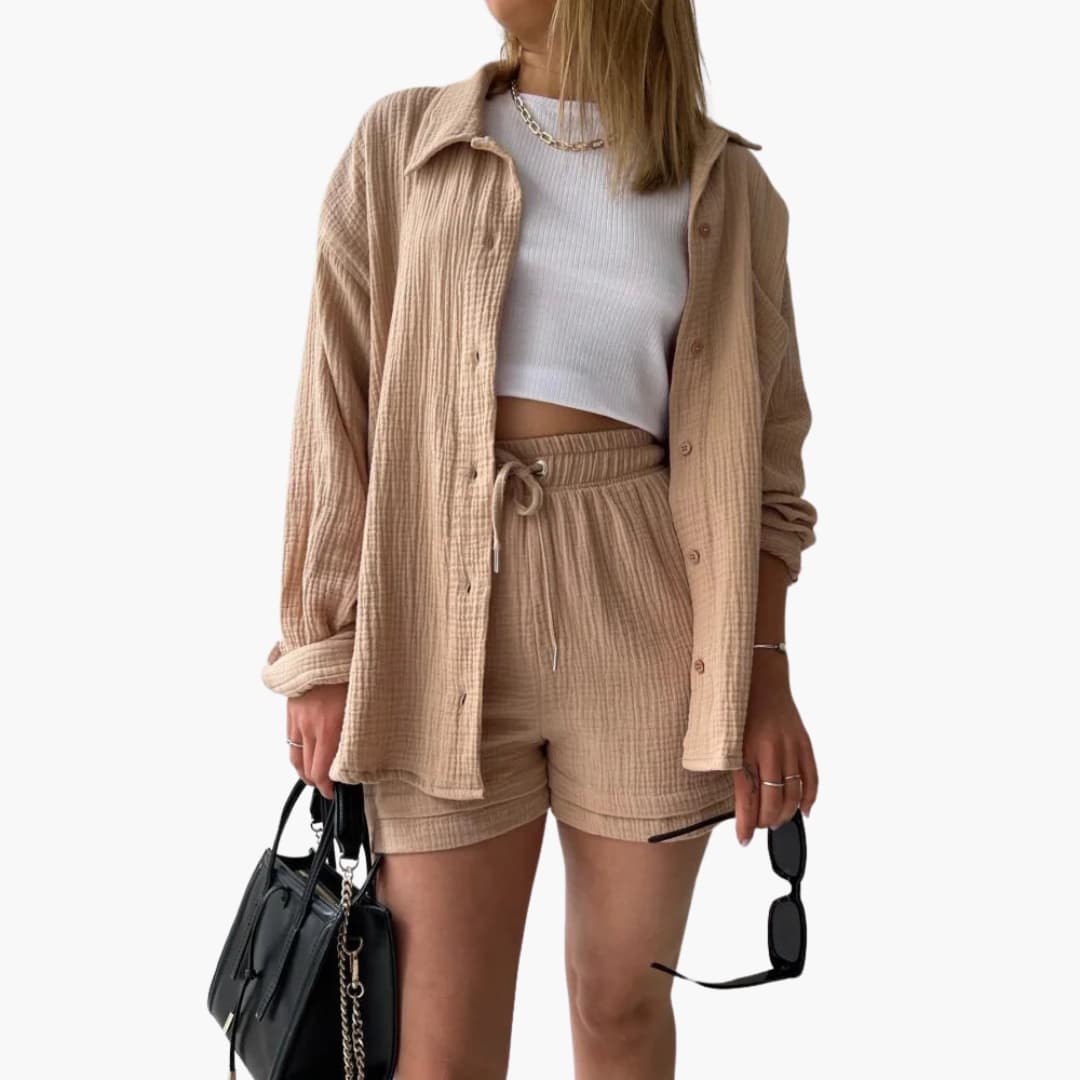 Women's Flowing Breathable Summer Co-ord Set