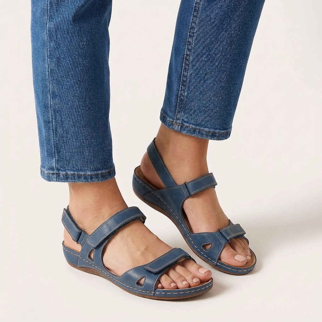 Women's Orthopedic Adjustable Multi-Strap Sandals