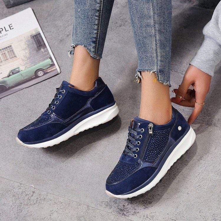 Women's Orthopedic Cushioned Platform Sneakers