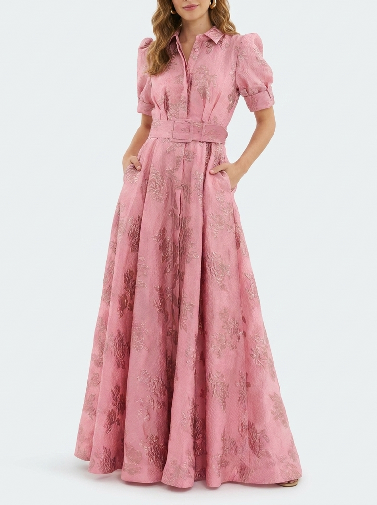 Women's Retro High-Waist Wedding Guest Dress – Evoryn New York